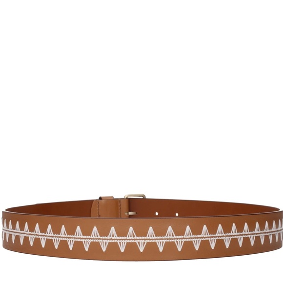 Weekend Max Mara Accessories - NWT Weekend Max Mara Leather Belt Size: Small; Medium Brown All Seasons